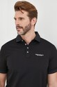 Armani Exchange polo bawełniane czarny 8NZF80.Z8H4Z.NOS