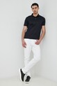 Поло Emporio Armani 8N1F96.1JUVZ.NOS тёмно-синий AA00