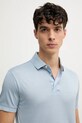 Поло Emporio Armani голубой 8N1F98.1JUVZ.NOS