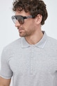 Polo tričko Armani Exchange šedá 8NZF71.ZJH2Z.NOS