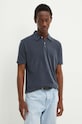 Marc O'Polo polo de bumbac bleumarin M24221053056