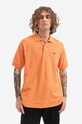 Lacoste cotton polo shirt L1212 NPB cotton orange L1212.NPB