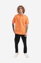 Lacoste cotton polo shirt L1212 NPB L1212.NPB orange AA00