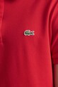 Bavlněné polo tričko Lacoste PH4012 240 červená PH4012.240