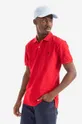 czerwony Polo Ralph Lauren polo Short Sleeve-Polo Męski