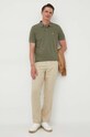 United Colors of Benetton polo bawełniane 3089J3179.1Z9 zielony AA00