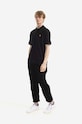 Carhartt WIP cotton polo shirt Chase Pique I023807.BLACK.GOLD black AA00