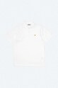 Clothing Carhartt WIP cotton polo shirt I023807.WHITE.GOLD white