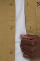 Памучна тениска с яка Aries Mini Problemo Uniform Shirt AR40114 ARMY GREEN AR40114