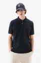 granatowy Woolrich polo bawełniane