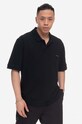 Neil Barett tricou polo regular negru PBJT143.U500