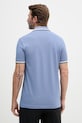 Одяг BOSS Green поло чоловіче бавовняне Paddy 50469055 блакитний