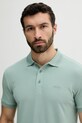 Îmbrăcăminte BOSS Green polo de bumbac 50469055 verde
