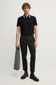 BOSS Green polo bawełniane 50469055 czarny AA00