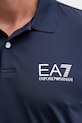 Тениска с яка EA7 Emporio Armani 8NPF23.PJEMZ тъмносин