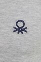 United Colors of Benetton polo bawełniane 3089J3178 szary