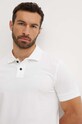 Odzież BOSS Orange polo bawełniane 50507813 biały