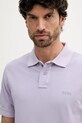 Îmbrăcăminte BOSS Orange polo de bumbac 50507813 violet