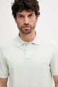 Odzież BOSS Orange polo bawełniane 50507813 turkusowy