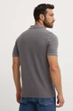 BOSS Orange polo pentru bărbați din bumbac Prime 50507813 gri AA00