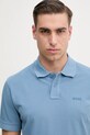 Îmbrăcăminte BOSS Orange polo de bumbac 50507813 albastru