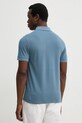Odzież BOSS Orange polo bawełniane 50507813 niebieski