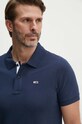 Хлопковое поло Tommy Jeans DM0DM15370 тёмно-синий AA00