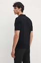 Îmbrăcăminte Armani Exchange polo de bumbac 8NZF5D.ZM3JZ.NOS negru