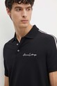 Поло Armani Exchange чорний 8NZFSG.ZJ81Z.NOS