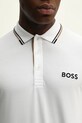 BOSS Green polo 50469102 biały