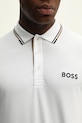 BOSS Green polo 50469102 biały