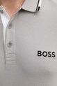 Polo tričko BOSS Green 50469102 šedá