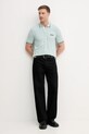BOSS Green polo 50469102 turkusowy AA00