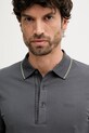 Îmbrăcăminte BOSS Green polo de bumbac 50506195 gri