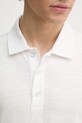 Rag & Bone polo bawełniane MBC23FT012CA12 biały