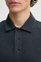 Rag & Bone polo de bumbac MBC23FT012CA12 bleumarin