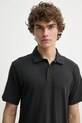 Rag & Bone polo bawełniane czarny MBC23FT012CA12