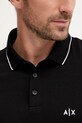 Armani Exchange polo czarny XM001289.AF10363.NOS