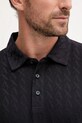 Armani Exchange polo bawełniane XM001292.AF10337.NOS granatowy
