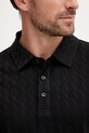 Armani Exchange polo bawełniane XM001292.AF10337.NOS czarny