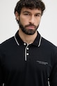 Armani Exchange поло мужское с хлопком тёмно-синий XM001557.AF10363.NOS