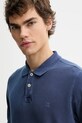 Marc O'Polo polo in cotone blu navy M26226653000