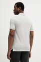 Odzież U.S. Polo Assn. polo bawełniane DHM PIQUE MUP3312 szary