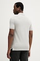 Odzież U.S. Polo Assn. polo bawełniane DHM PIQUE MUP3312 szary