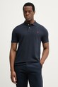 U.S. Polo Assn. polo bawełniane DHM PIQUE bawełna granatowy MUP3312