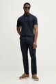 U.S. Polo Assn. polo bawełniane DHM PIQUE MUP3312 granatowy AA00