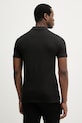 Odzież U.S. Polo Assn. polo bawełniane DHM PIQUE MUP3312 czarny