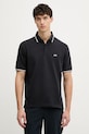 Armani Exchange polo męskie bawełniane z elastanem granatowy XM001287.AF17321.NOS