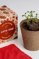 RESETEA zestaw do uprawy kwiatów Say it with Flowers Growing Kit 8,8 x 8,8 x 8,8 cm multicolor Erst171