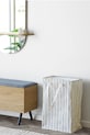 Καλάθι άπλυτων House Nordic Argos 38 x 28 x 58 cm 4390001 λευκό
